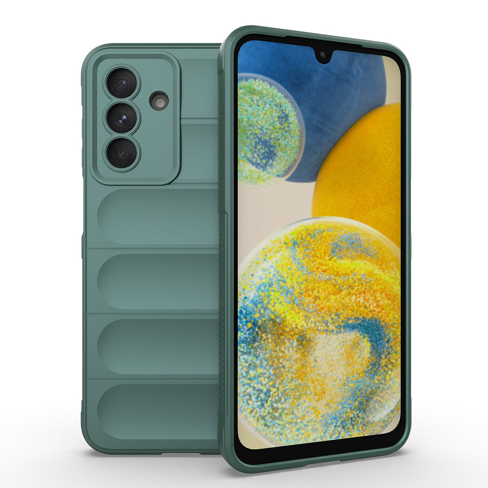 Galaxy A36 Kılıf Esnek TPU Oyuklu Arka Yüzey Tasarımlı Zore Etnik Silikon Kapak