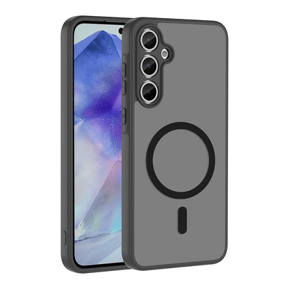 Galaxy A55 Kılıf M-safe Şarj Özellikli Zore Babet Kapak