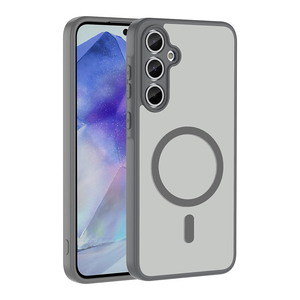 Galaxy A55 Kılıf M-safe Şarj Özellikli Zore Babet Kapak
