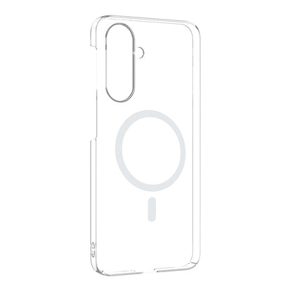 Galaxy A57 Kamera Korumalı M-Safe Şarj Özellikli Şeffaf Zore London Sert PC Kapak