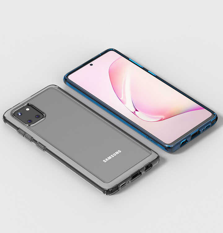 Galaxy A81 (Note 10 Lite) Kılıf Araree N Cover Kapak Renksiz