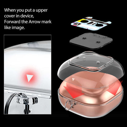 Galaxy Buds Live Kılıf Araree Player Kapak Renksiz