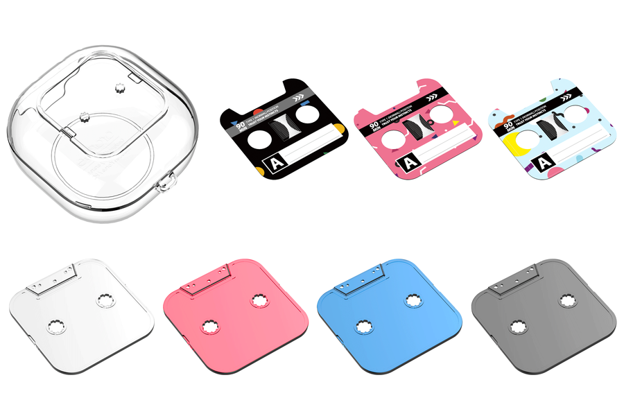 Galaxy Buds Live Kılıf Araree Player Kapak Renksiz