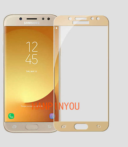 Galaxy J530 Pro Zore Ekranı Tam Kaplayan Düz Cam Koruyucu
