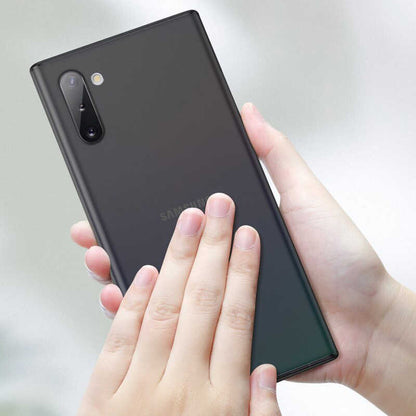 Galaxy Note 10 Kılıf Benks Lollipop Protective Kapak Transparan Beyaz