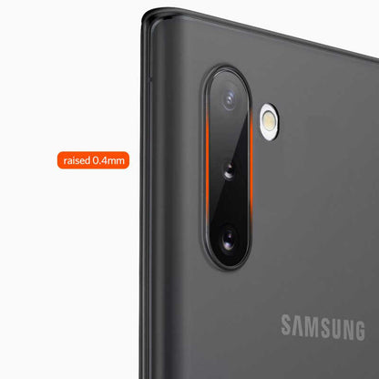 Galaxy Note 10 Kılıf Benks Lollipop Protective Kapak Transparan Siyah