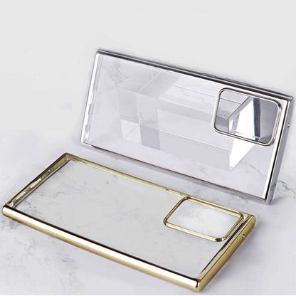 Galaxy Note 20 Benks Magic Glitz Ultra-Thin Transparent Protective Soft Kapak Gold