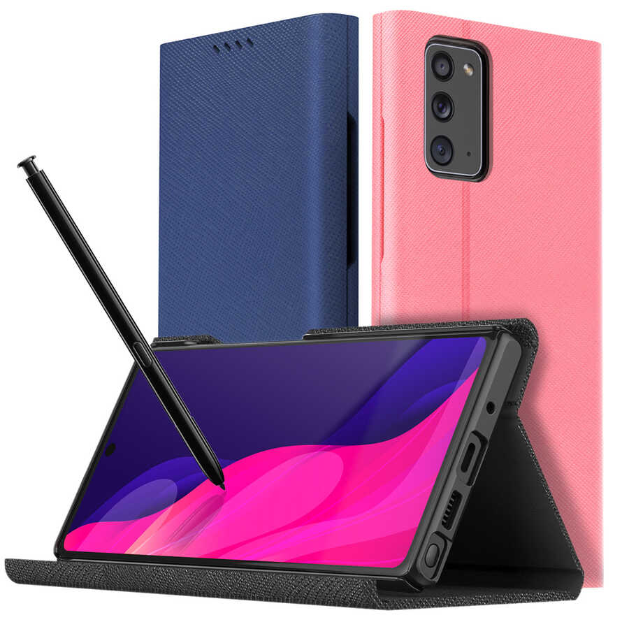 Galaxy Note 20 Kılıf Araree Bonnet Kılıf Pembe