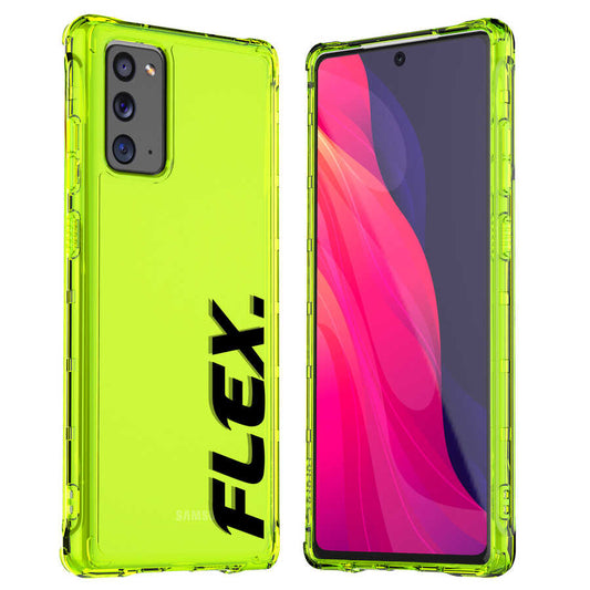 Galaxy Note 20 Kılıf Araree Lettering Kapak Sarı