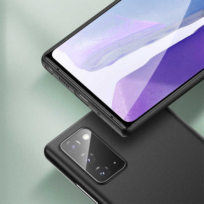 Galaxy Note 20 Kılıf Benks Lollipop Protective Kapak Transparan Siyah