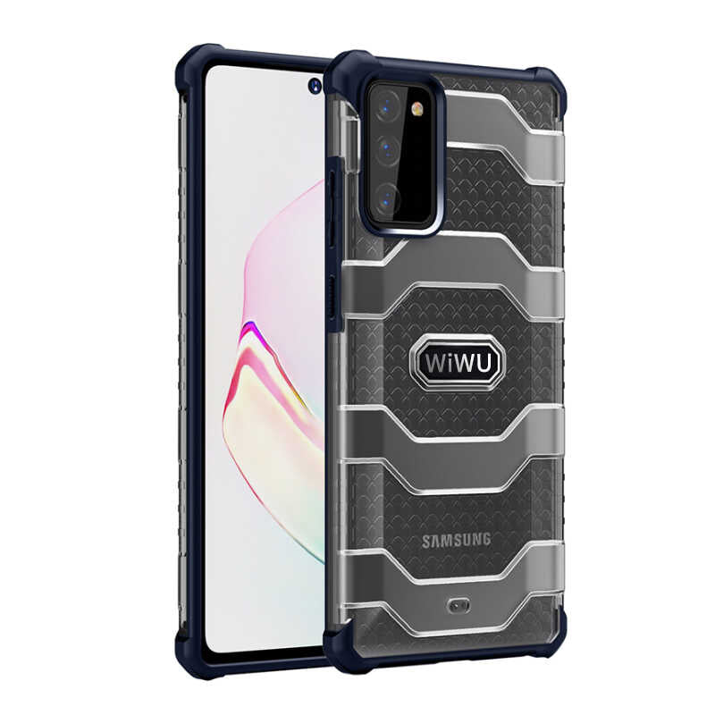 Galaxy Note 20 Kılıf Wiwu Voyager Kapak Koyu Yeşil