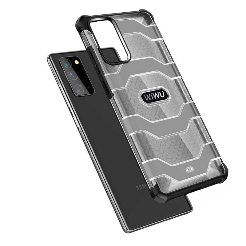 Galaxy Note 20 Kılıf Wiwu Voyager Kapak Kırmızı