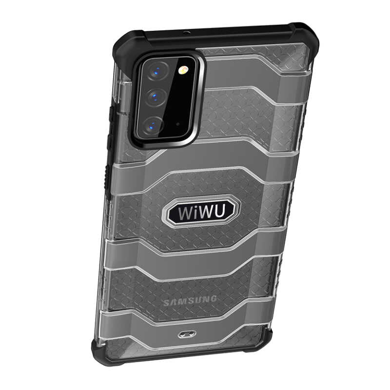 Galaxy Note 20 Kılıf Wiwu Voyager Kapak Mavi