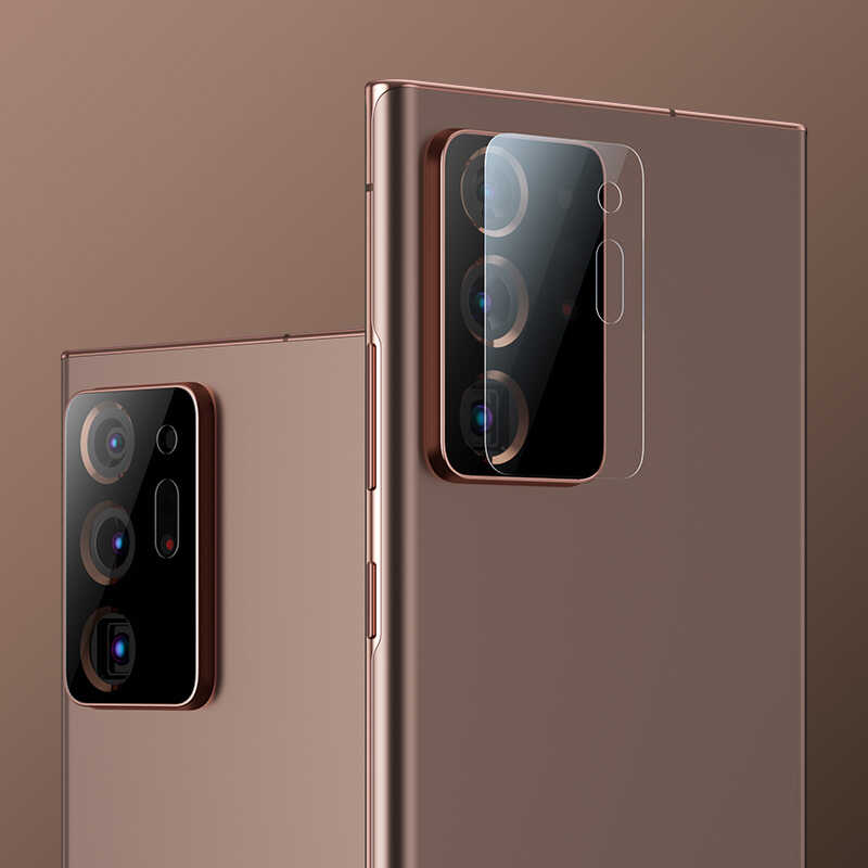 Galaxy Note 20 Ultra Benks KR Kamera Lens Koruyucu Cam Renksiz