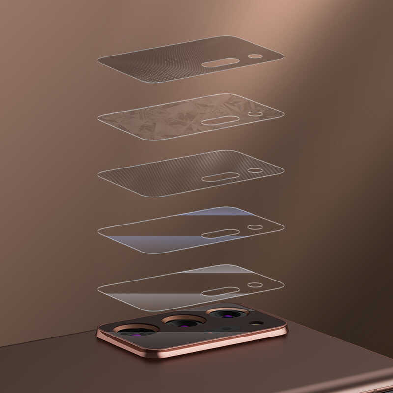 Galaxy Note 20 Ultra Benks KR Kamera Lens Koruyucu Cam Renksiz