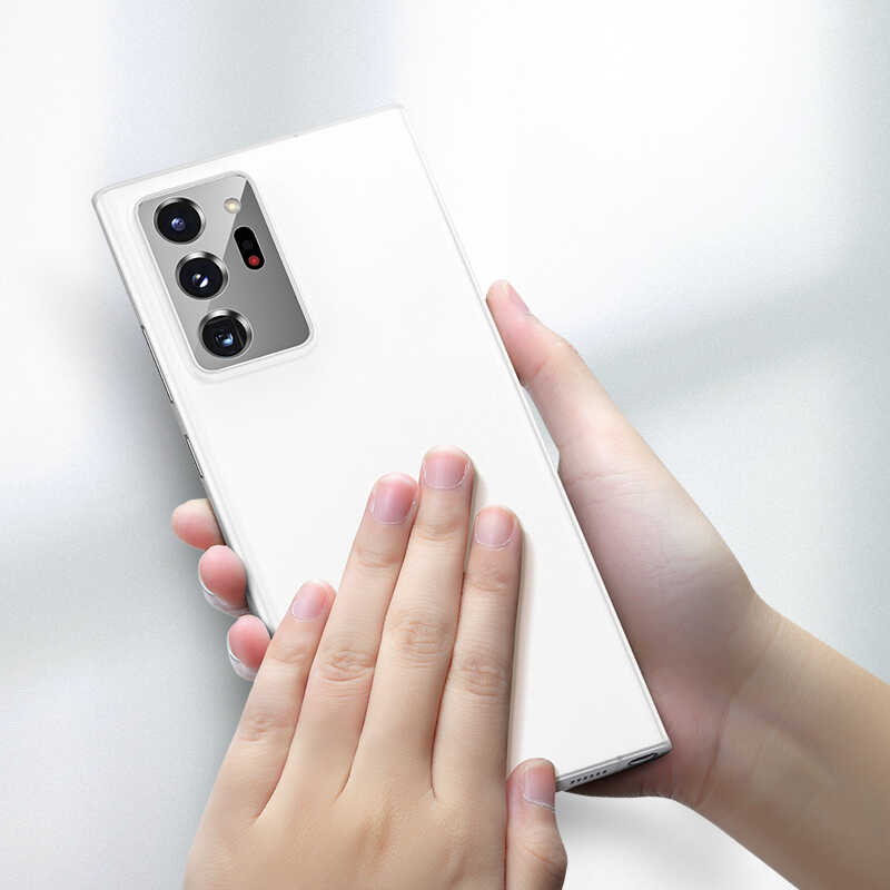 Galaxy Note 20 Ultra Kılıf Benks Lollipop Protective Kapak Transparan Siyah