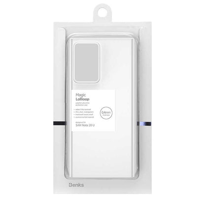 Galaxy Note 20 Ultra Kılıf Benks Lollipop Protective Kapak Beyaz