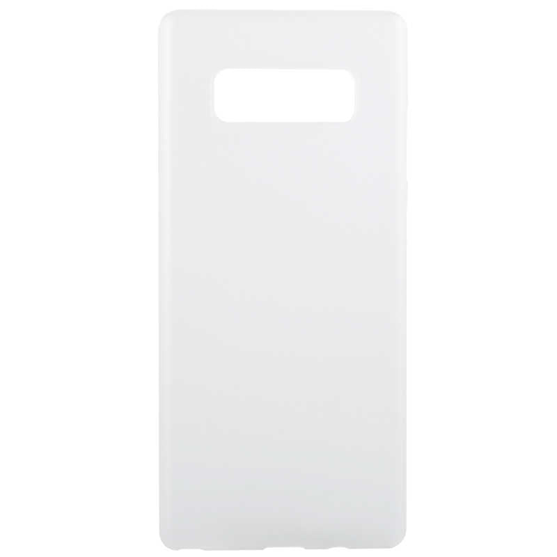 Galaxy Note 8 Kılıf Benks Lollipop Protective Kapak Transparan Beyaz
