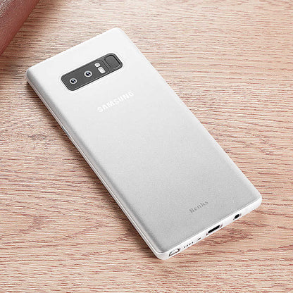 Galaxy Note 8 Kılıf Benks Lollipop Protective Kapak Transparan Siyah