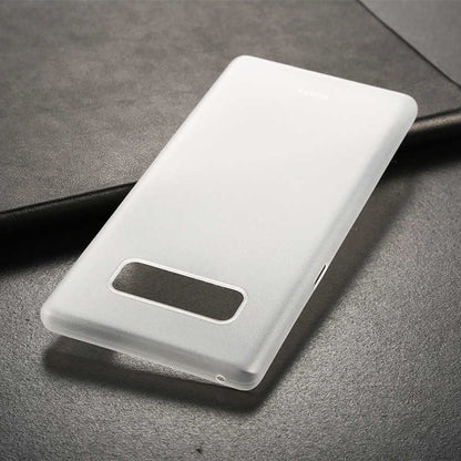 Galaxy Note 8 Kılıf Benks Lollipop Protective Kapak Transparan Beyaz