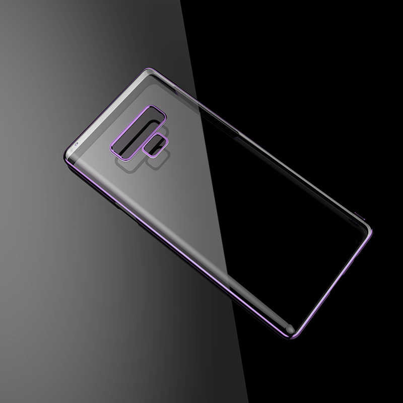 Galaxy Note 9 Kılıf Benks Electroplating PC Kapak Mor