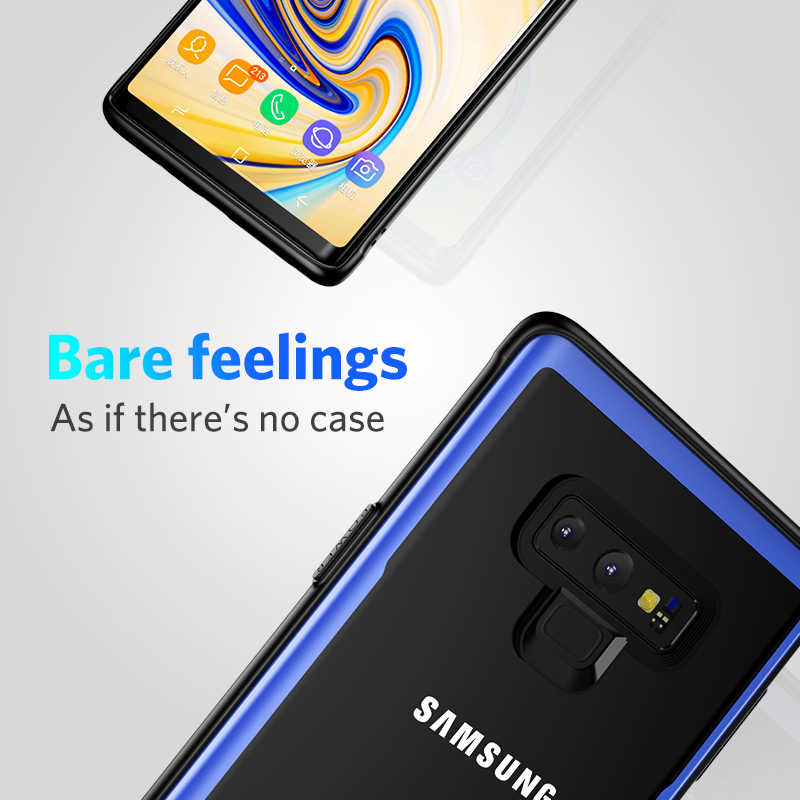 Galaxy Note 9 Kılıf Benks Magic Shiny Glass Siyah