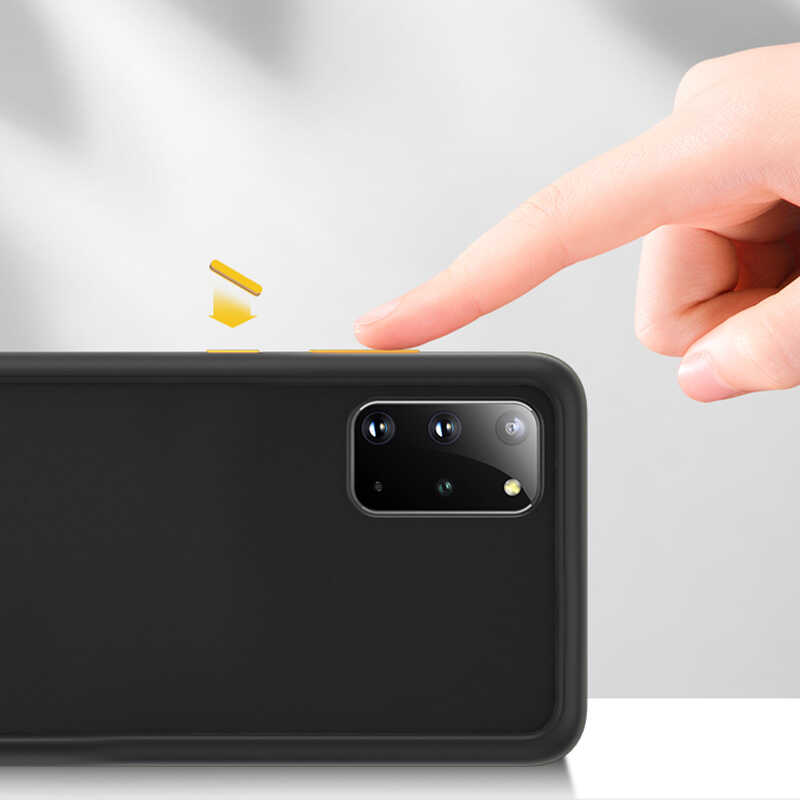 Galaxy S20 Plus Kılıf Benks Magic Smooth Drop Resistance Kapak Beyaz