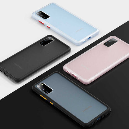 Galaxy S20 Kılıf Benks Magic Smooth Drop Resistance Kapak Beyaz