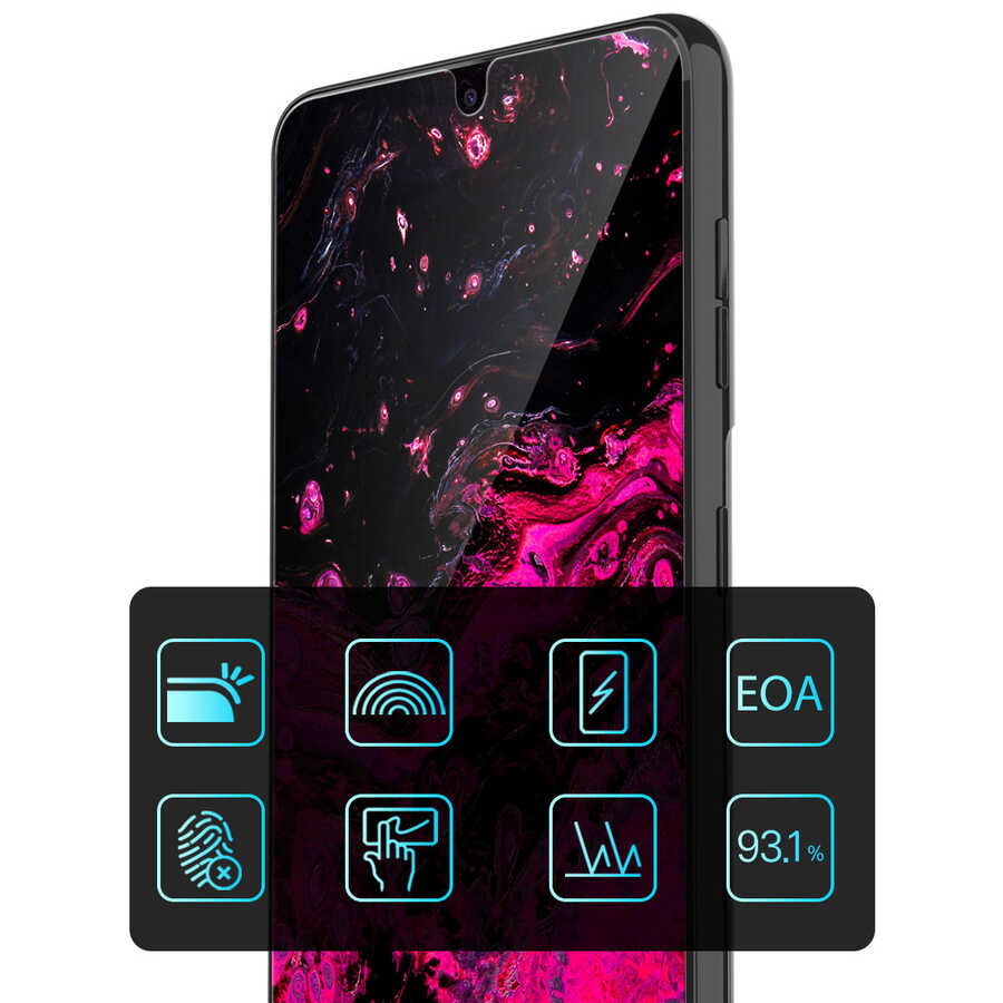 Galaxy S21 Plus Araree Pure Diamond Pet Ekran Koruyucu Renksiz