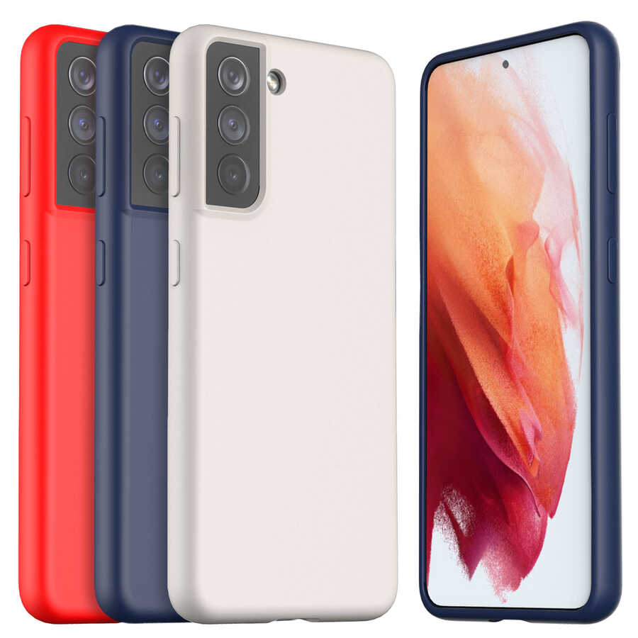 Galaxy S21 Plus Kılıf Araree Typo Skin Kapak Mavi