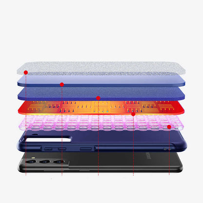 Galaxy S21 Plus Kılıf Wiwu Sand Stone Kapak Yeşil