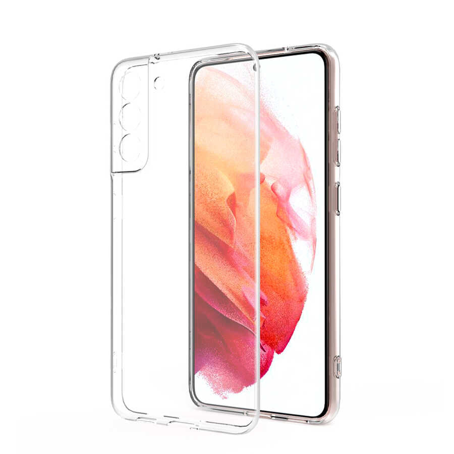 Galaxy S21 Plus Kılıf Zore Kamera Korumalı Süper Silikon Kapak