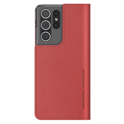 Galaxy S21 Ultra Kılıf Araree Mustang Diary Kılıf Gri