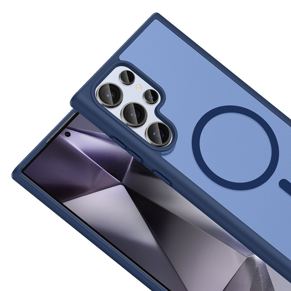 Galaxy S22 Ultra Kılıf M-safe Şarj Özellikli Zore Babet Kapak