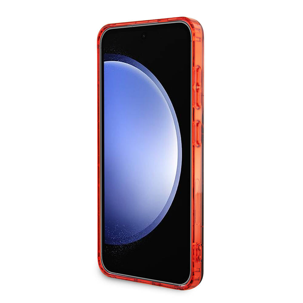 Galaxy S24 Kılıf AMG Orjinal Lisanslı Çift Katmanlı Dörtgen Desenli Kapak Siyah