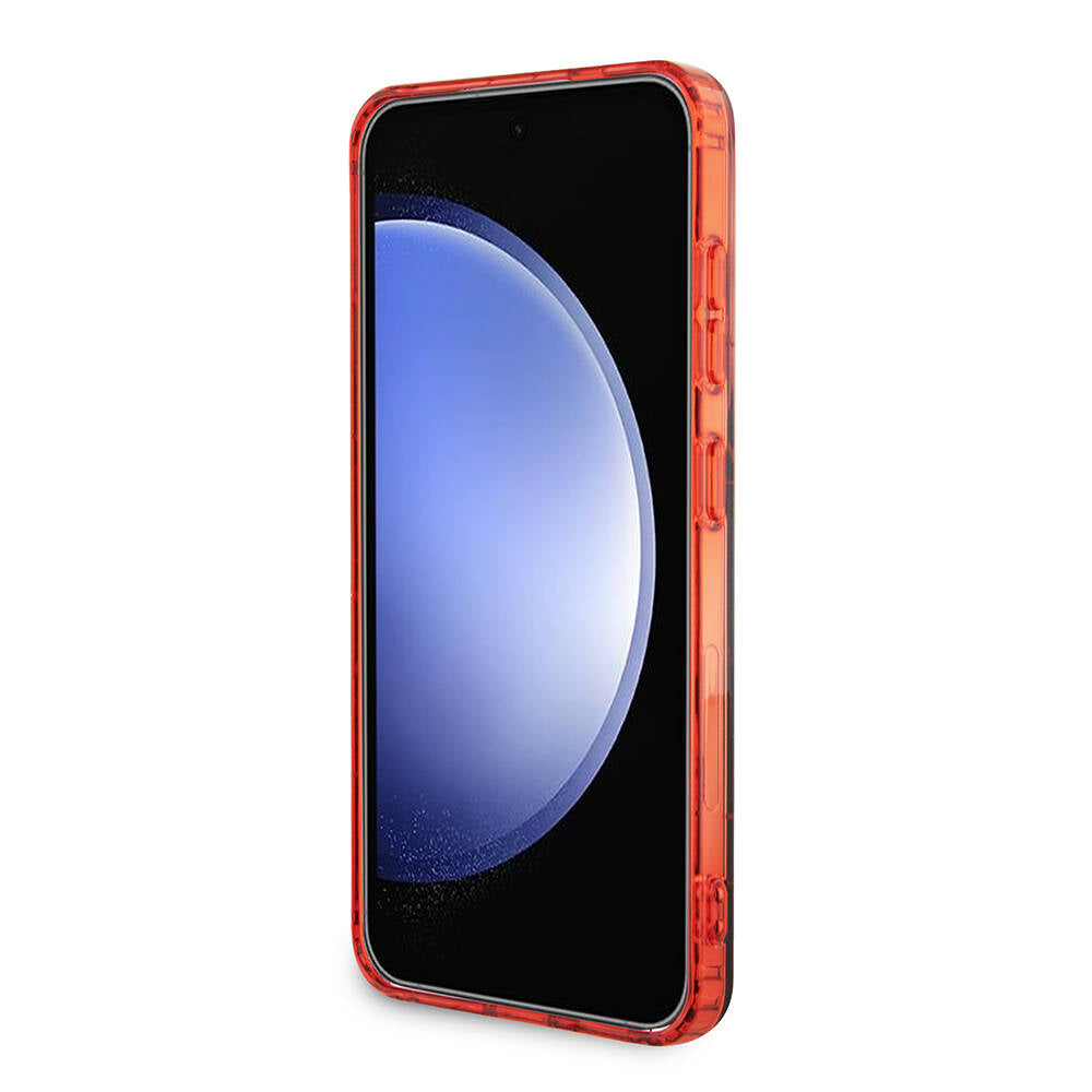 Galaxy S24 Kılıf AMG Orjinal Lisanslı M-safe Şarj Özellikli Transparan Timeless Kapak Siyah