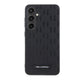 Galaxy S24 Kılıf Karl Lagerfeld Orjinal Lisanslı Saffiano Monogram Metal Logo Kapak Siyah