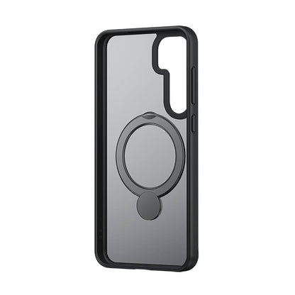 Galaxy S24 Kılıf M-safe Şarj Özellikli Benks Standlı Mist Protective Kapak Siyah