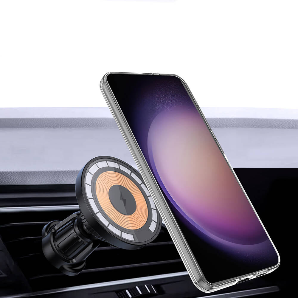 Galaxy S24 Kılıf M-safe Şarj Özellikli Wlons Efsane Kapak Renksiz