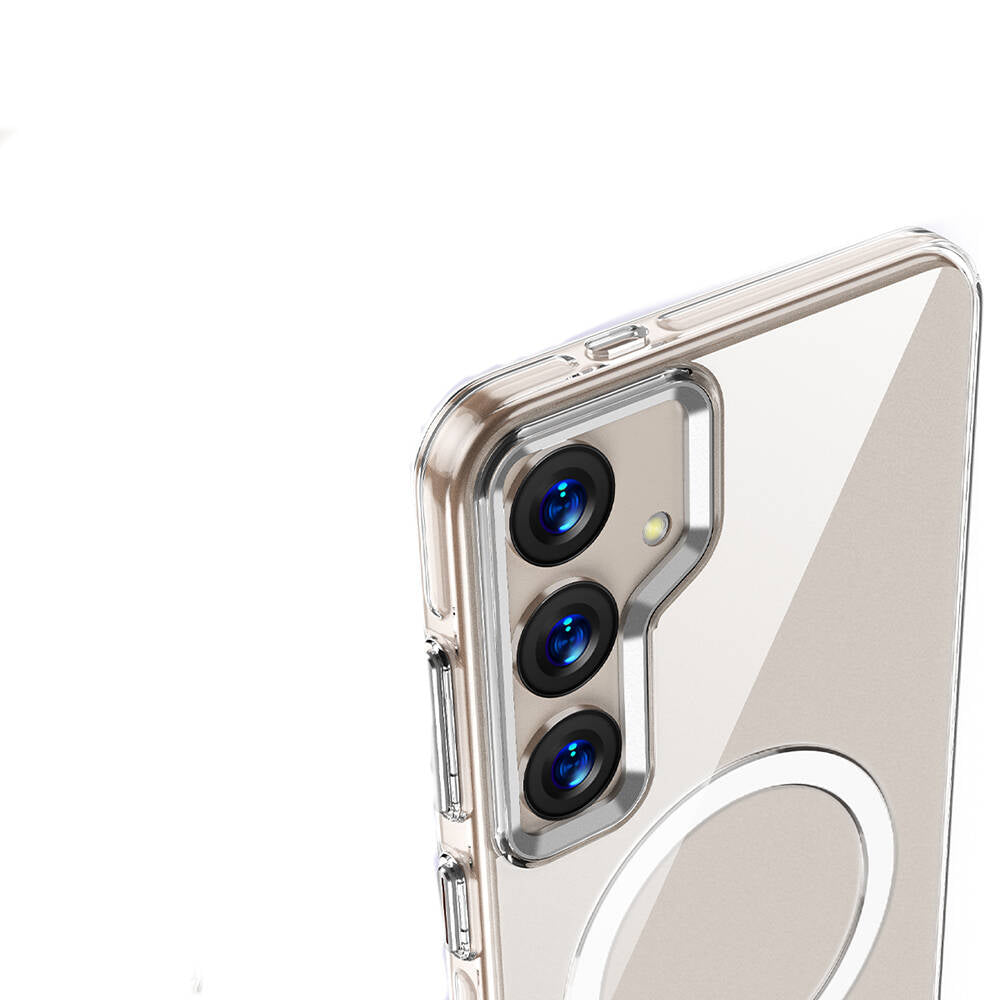 Galaxy S24 Kılıf M-safe Şarj Özellikli Wlons Efsane Kapak Renksiz