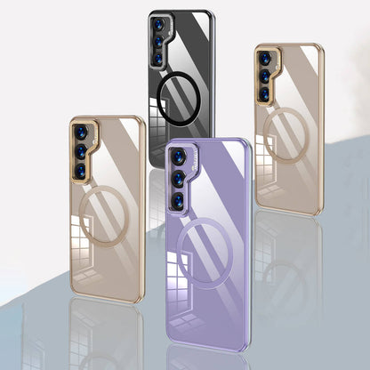 Galaxy S24 Kılıf M-safe Şarj Özellikli Wlons Standlı Efsane Kapak Siyah