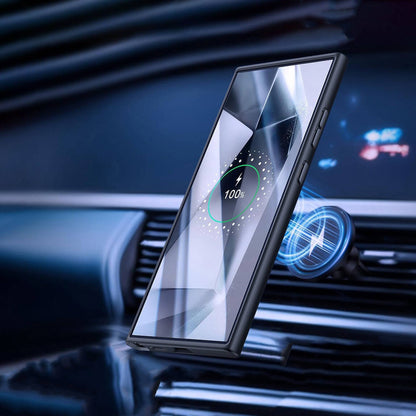 Galaxy S24 Kılıf Wiwu FGG-024 M-safe Şarj Özellikli Lekelere Dayanıklı Kapak Siyah