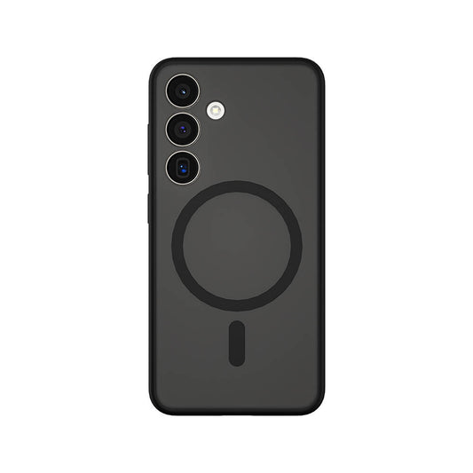 Galaxy S24 Kılıf Wiwu FGG-024 M-safe Şarj Özellikli Lekelere Dayanıklı Kapak Siyah