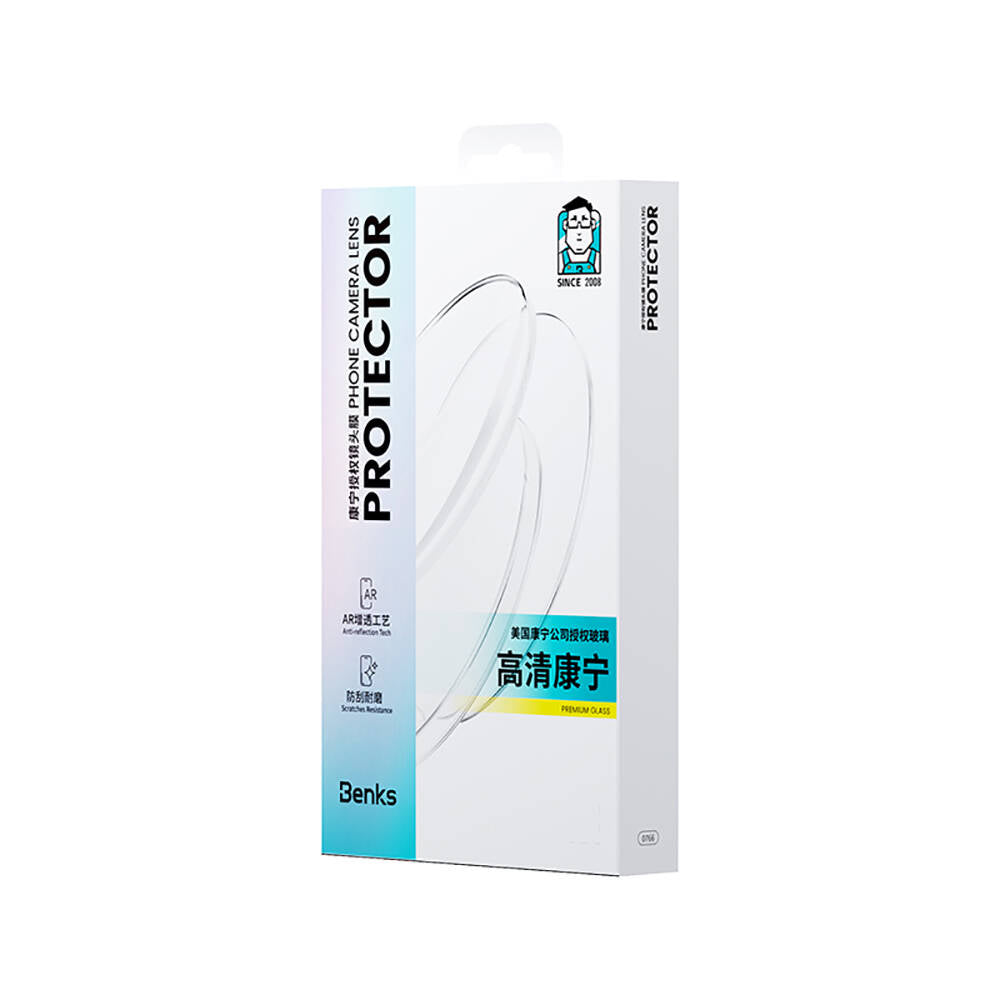 Galaxy S24 Plus Benks King Kong PVD Kamera Lens Koruyucu Renksiz