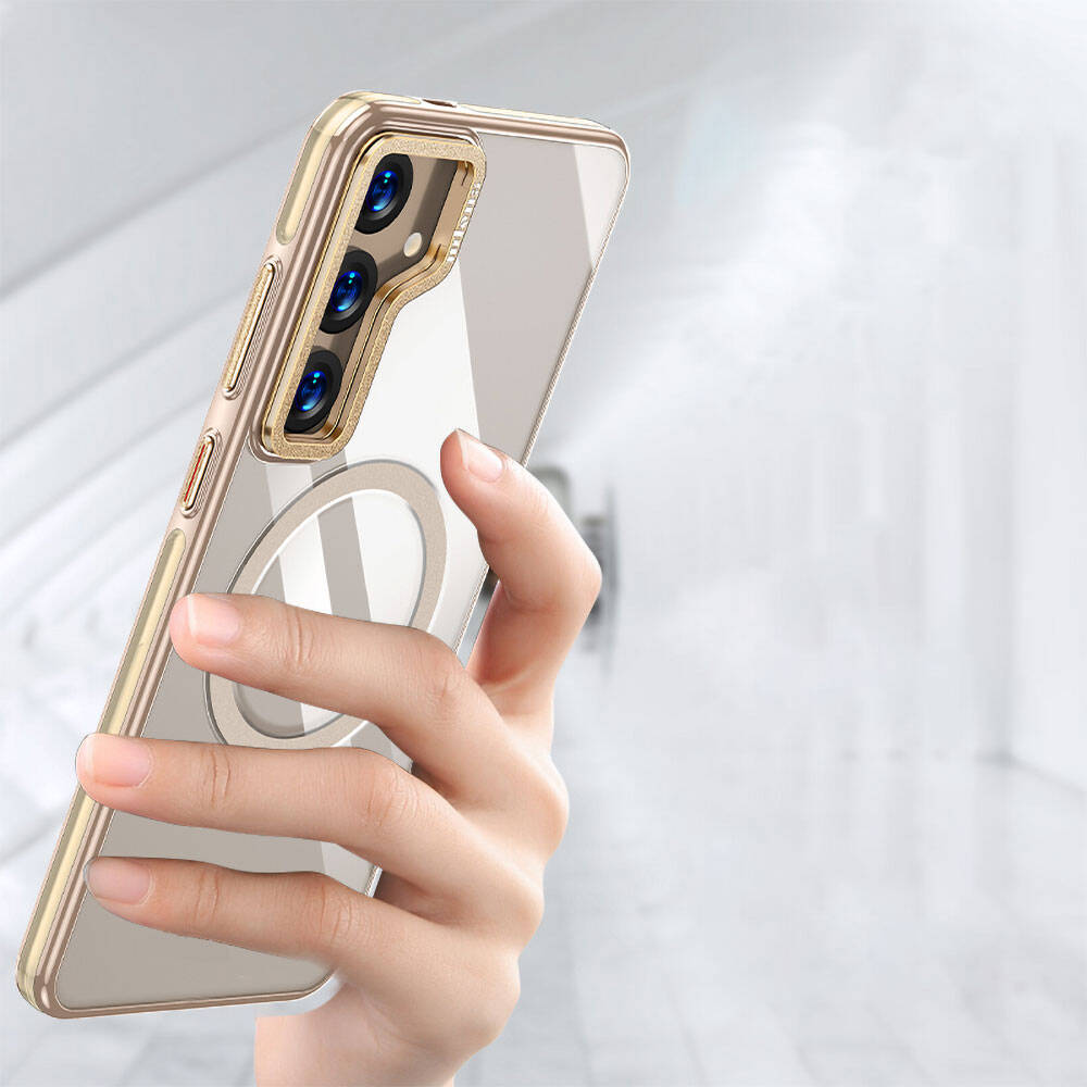 Galaxy S24 Plus Kılıf M-safe Şarj Özellikli Wlons Standlı Efsane Kapak Siyah