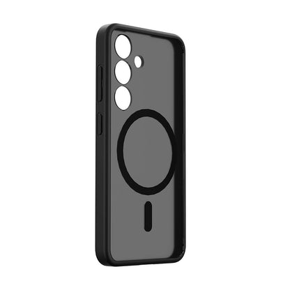 Galaxy S24 Plus Kılıf Wiwu FGG-024 M-safe Şarj Özellikli Lekelere Dayanıklı Kapak Siyah