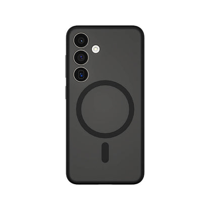 Galaxy S24 Plus Kılıf Wiwu FGG-024 M-safe Şarj Özellikli Lekelere Dayanıklı Kapak Siyah