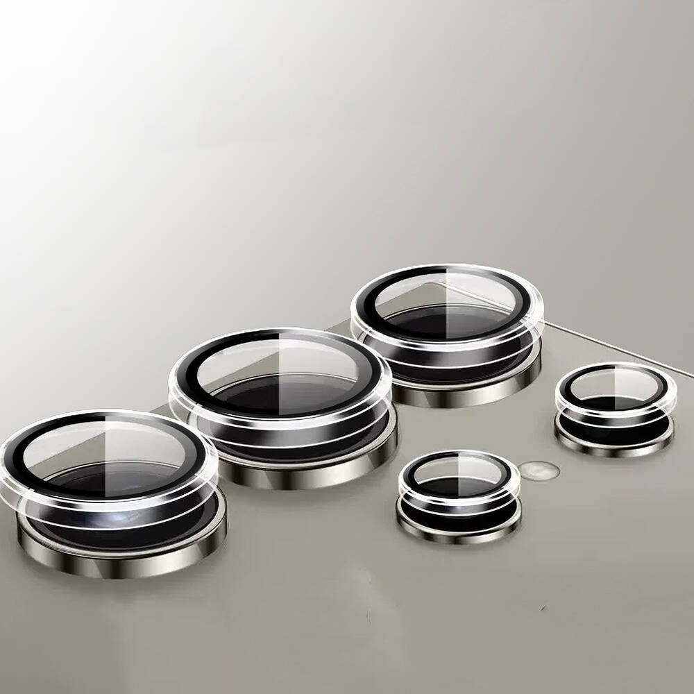 Galaxy S24 Plus Wiwu LG-008 Lens Guard Darbelere Karşı Dayanıklı Kamera Lens Koruyucu Şeffaf