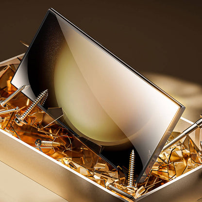 Galaxy S24 Ultra Benks Glass Warrior Cam Ekran Koruyucu + Kolay Uygulama Aparatlı Siyah