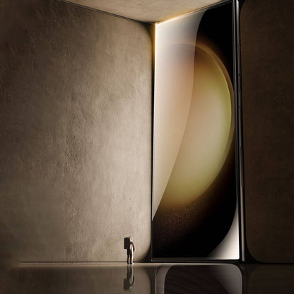 Galaxy S24 Ultra Benks Glass Warrior Cam Ekran Koruyucu + Kolay Uygulama Aparatlı Siyah